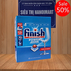 viên rửa chén Finish allin1 cao cấp túi 60 viên chuyên dùng cho máy