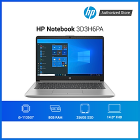 Mua Laptop HP 240 G8 3D3H6PA i5-1135G7/ 8GD4/ 256GSSD/ 14.0HD/WLAC/BT4.2/3C41WHr/BẠC/W10SL - Hàng chính hãng