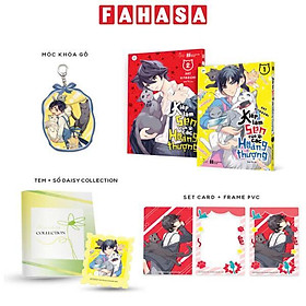 Sách - Bộ Manga - Kiếp Làm Sen Của Các Hoàng Thượng - Tập 1 + Tập 2 (Bộ 2 Cuốn) - Bản Đăc Biệt - Tặng Kèm Sticker Tem + Set Card + Frame PVC + Sổ Daisy Collection + Móc Khóa Gỗ