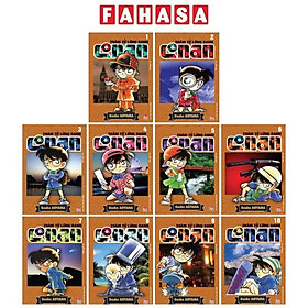 Combo Manga - Thám Tử Lừng Danh Conan: Tập 1 - 10 (Bộ 10 Tập)