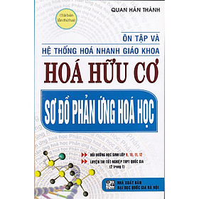Sách – Ôn tập và Hệ thống hóa nhanh giáo khoa: Hóa Hữu Cơ – Sơ đồ phản ứng hóa học (HA65)