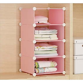 Mua Kệ nhựa lắp ghép chia ngăn tủ 4 ngăn