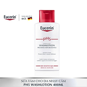 Sữa tắm dạng gel cho da nhạy cảm pH5 Washlotion 200ml Eucerin