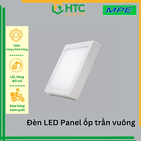 Mua Đèn Ốp Nổi  Đèn LED Panel ốp trần 18W tròn/vuông - Thương hiệu MPE - 18W vuông