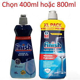 Nước làm bóng finish 800ml dùng cho Máy rửa bát chén