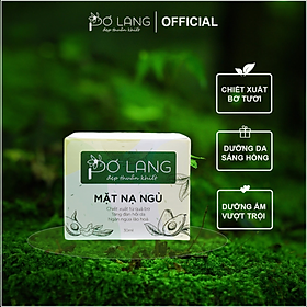 Mặt nạ ngủ từ quả bơ cấp ẩm tăng đàn hồi giảm lão hóa da Pơ Lang 30g