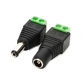 Mua Đầu đực  đầu cái jack nguồn DC cho camera