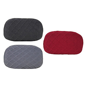 3 Pieces Office Chair Head Pillow Covers Washable Chair Protection