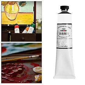 Hình ảnh Oil Color Paint, Large 170ml Tubes Professional Grade, Excellent Tinting Strength, Mixable - Portrait Painting, Canvas, Wood Media - Student, Beginner
