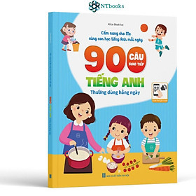 Hình ảnh Sách 900 câu giao tiếp tiếng Anh thường dùng hằng ngày Cẩm nang cho mẹ cùng con học tiếng anh mỗi ngày (song ngữ Anh – Việt) File nghe Quét mã QR