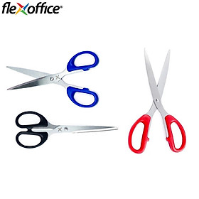 Kéo văn phòng Thiên Long Flexoffice FO-SC01 I Kéo sắc bén không gỉ 18mm - 1 cái - EVI STOR