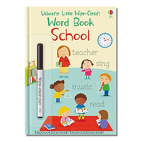 Little wipe clean word book: School