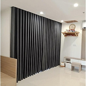 Rèm cửa DIGA HOME vải 3 lớp che nắng, size lớn dùng cho phòng khách, phòng ngủ, spa, khách sạn, tặng kèm dây vén.