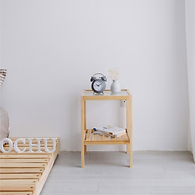 Kệ Đầu Giường OCHU Khung Gỗ Mặt Kính Cường Lực - Glass Shelf