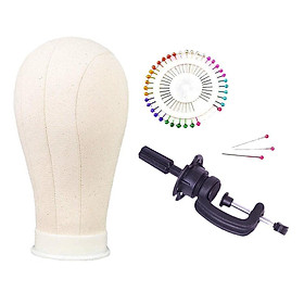 Canvas  Mannequin Head for Making/Drying/Styling  21inch