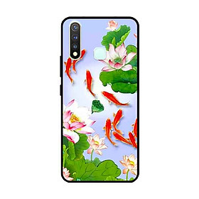 Ốp Lưng in cho Vivo Vivo Y19 /U3 /Y5s /U20 Mẫu Đàn Cá Koi - Hàng Chính Hãng