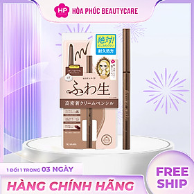 Bút Chì Kem Kẻ Mí Mắt Chống Trôi Nước Lõi Mịn Kissme Heroine Make Cream 02 Màu (1.6 G)