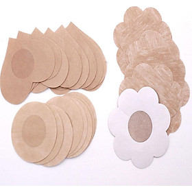 COMBO 100 Miếng Dán Ngực Hoa Mai Vải COTTON DỆT Thấm Hút Mồ Hôi Chất Lượng Cao Mới