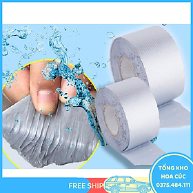 Mua Băng Keo Chống Thấm Chống Dột Đa Năng Siêu Dính  Cuộn 5M X 5Cm - Vận Chuyển Miễn Phí Toàn Quốc