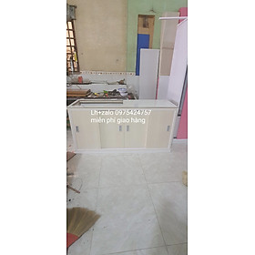Mua Tủ bếp mini cửa lùa nhựa đài loan