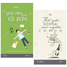 Combo Sách Văn Học Hay: Thế Giới Hiện Đại Con Người Cô Đơn + Phải Lòng Với Cô Đơn - (Bộ 2 Cuốn Sách / Truyện Ngắn, Tản Văn / Tặng Kèm Postcard Greenlife)