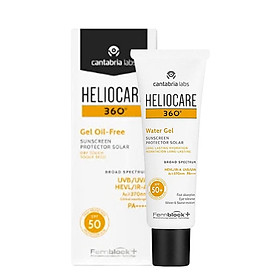 Kem Chống Nắng Heliocare 360° Water Gel SPF50+ 50ml 360° Water Gel SPF50+ PA++++ 50ml