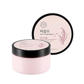 Kem Dưỡng Da THE FACE SHOP Rice Water Bright Massage Cream 200ml