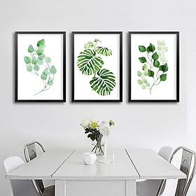 Mua Bộ 3 tranh canvas treo tường Tropical