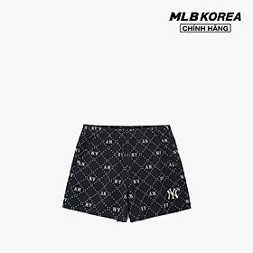 MLB - Quần shorts ngắn nữ lưng thun Dia Monogram All Over 4 In 3FSPM0133