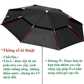 Mua Ô DÙ CÂU CÁ CHE NẮNG MƯA CAO CẤP - Đen,2M tại Shop Cần Câu Máy Câu Mua Ô Dù Câu Cá Che Nắng Mưa Cao Cấp - Đen,2M Tại Shop Cần Câu Máy Câu
