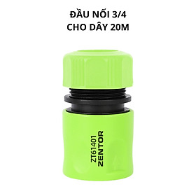 Bộ vòi nước tăng áp Zentor vòi xịt nước 20M chất liệu PVC áp suất cao rửa xe tưới cây làm vườn