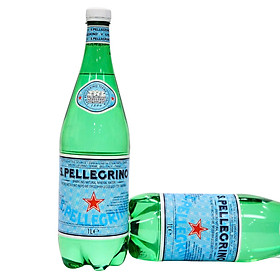 Nước khoáng có ga tự nhiên Sanpellegrino - 1000ml Chai nhựa