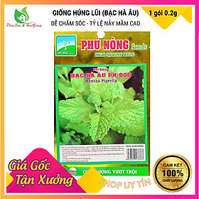 Mua Hạt Giống Húng Lủi  Bạc Hà Âu Thơm Ngon 0.2Gr - Phú Nông Seeds - Shop Phân Bón và Hạt Giống