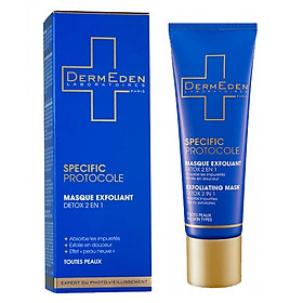 Mặt nạ thư giãn, thải độc và dưỡng sáng da Dermeden Specific Protocole Exfoliating Mask 50ml