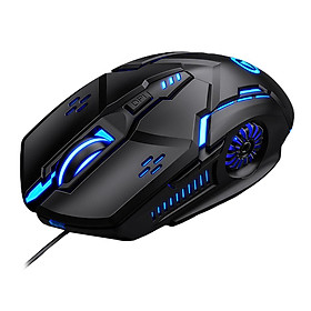 Gaming Mouse Wired,with 6D Programmable Buttons, RGB Lights Perfect for Gaming Computer Mouse for PC, Laptop, Computers
