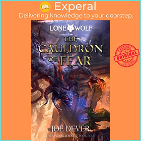 Sách - The Cauldron of Fear - Lone Wolf #9 by Brian Williams (UK edition, paperback)