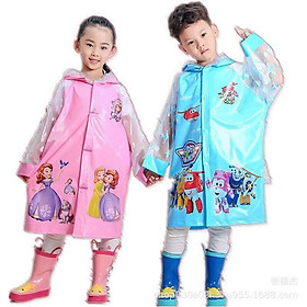 Mua Áo mưa hoạt hình cho bé họa tiết kute (Không kèm ủng