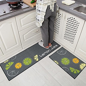 Mua Bộ 4 thảm trải sàn nhà bếp tiện dụng (2 thảm dài - 2 thảm ngắn)