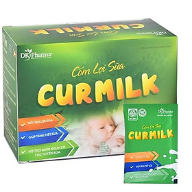 Cốm lợi sữa Curmilk dành cho Mẹ Bỉm Hộp 10 gói