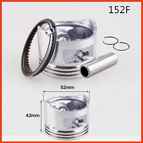Mua Piston + xéc măng + ắc cốt máy bơm nước 152F GX100 154F