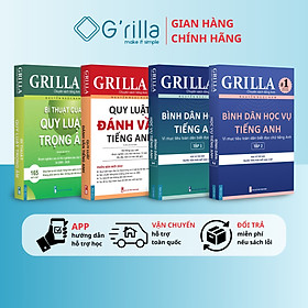 Sách - Combo 4 quy luật đánh vần tiếng Anh, bí thuật trọng âm và bình dân học vụ - Tặng kèm app học vĩnh viễn