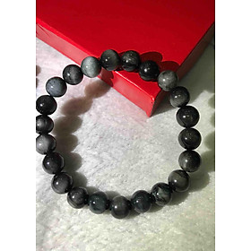 VÒNG TAY ĐÁ THẠCH ANH MẮT CHIM ƯNG 8MM NỮ MỆNH THỦY MỘC ĐÁ THIÊN NHIÊN