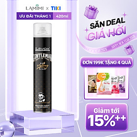 Keo Xịt Tạo Kiểu Tóc Gentleman 420ml