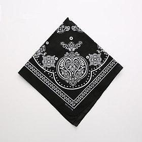 Khăn bandana vuông khăn hiphop đa năng size 55cm