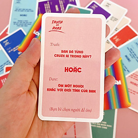 Hình ảnh Bộ Bài Lói Hay Lèm Truth or Dare Việt Hóa Drinking Card Game Bài Uống Rượu Bia Tạo Sự Thú Vị Gắn Kết Tình Bạn