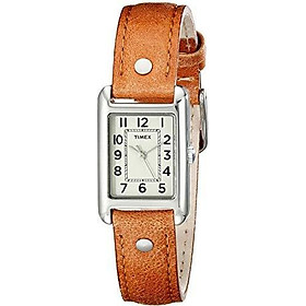Timex Women's T2N905 Bristol Park Honey Brown Leather Strap Watch