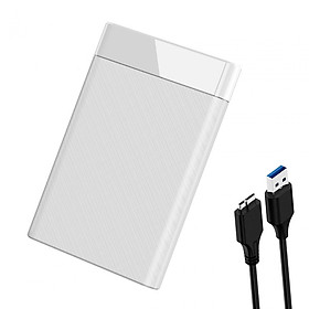 2.5inch External  Support Lightweight Portable with USB Cable Universal 5Gbps Compact  Enclosure for Laptop Accessories