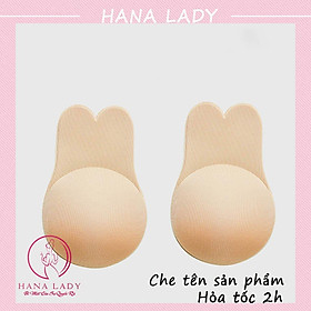 Miếng dán ngực tai thỏ - Dán ti nhủ hoa nâng ngực tạo khe cao cấp DT014
