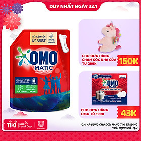 Túi Nước Giặt Omo Matic Cửa Trên (4.0Kg)