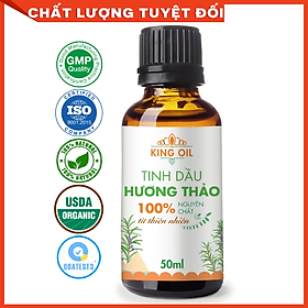 Tinh dầu Hương Thảo 50ml nguyên chất từ thiên nhiên, xông phòng, khử mùi